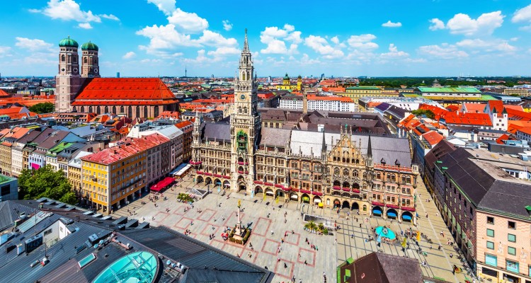 MÜNCHEN, BAVARSKA PRESTOLNICA - 3 DNI